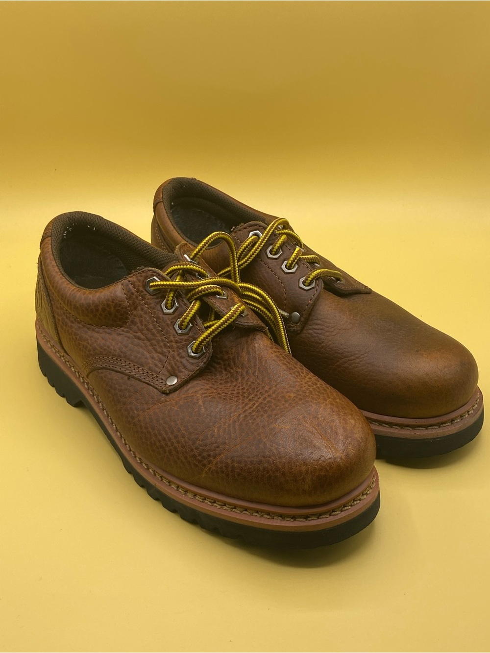 Elk Woods brown leather work Oxford shoes